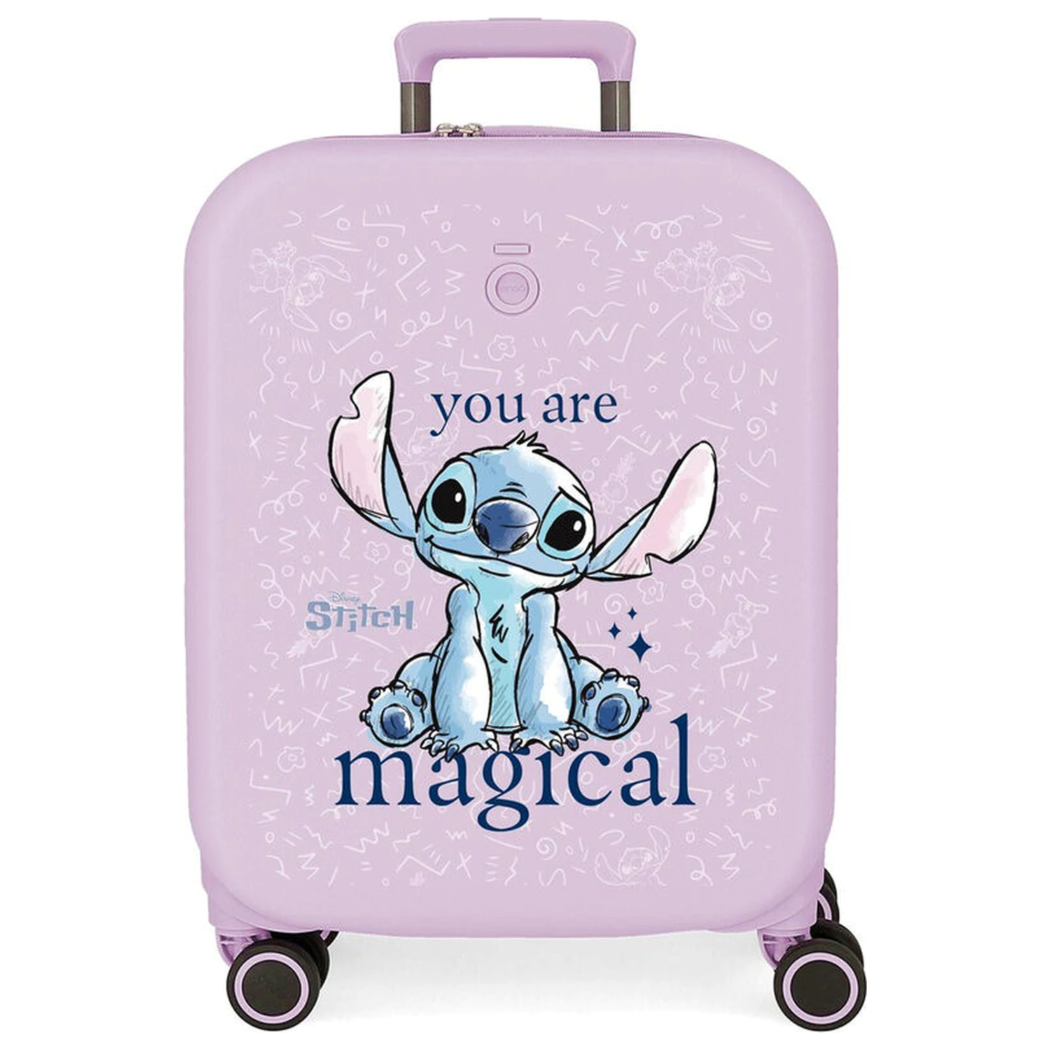 Disney Stitch You Are Magical ABS trolley suitcase 55cm product photo