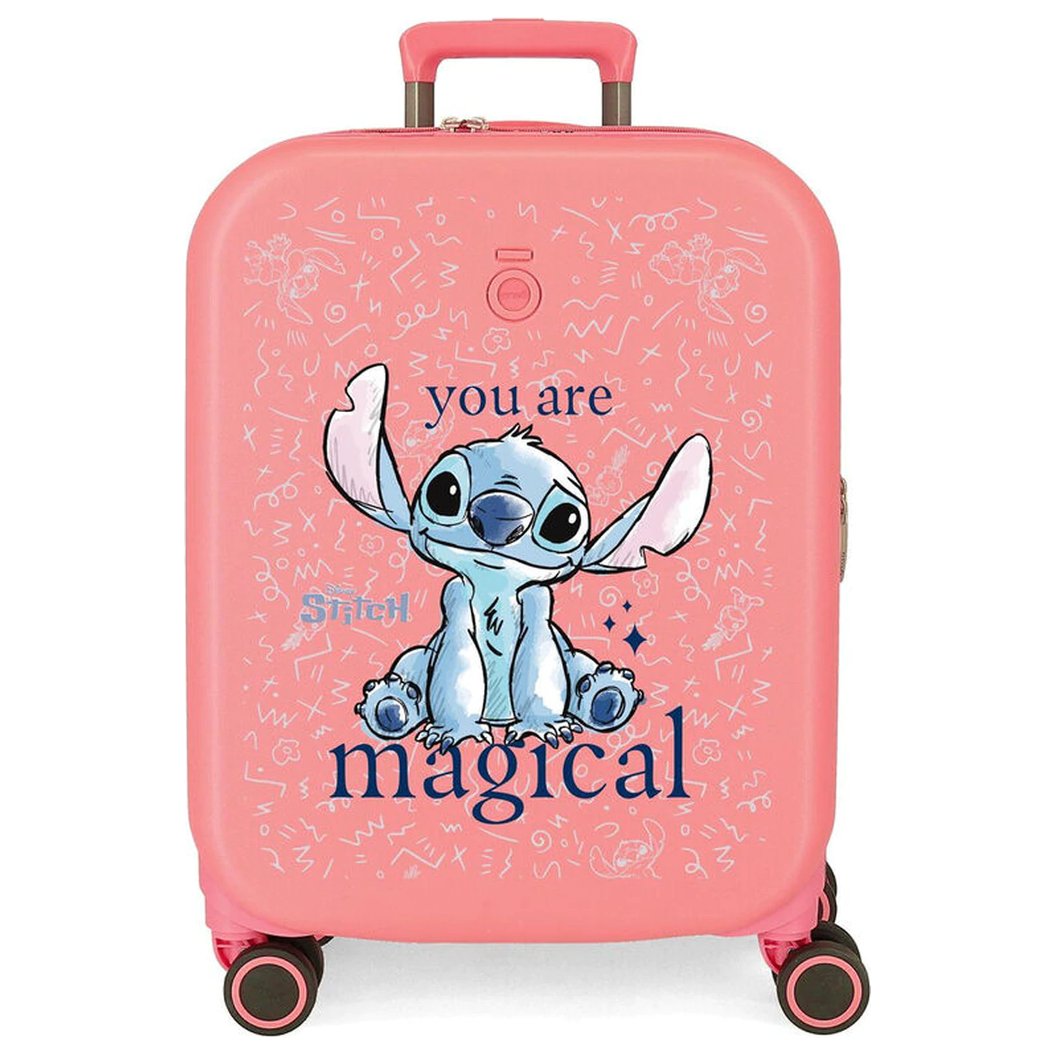 Disney Stitch You Are Magical ABS trolley suitcase 55cm product photo