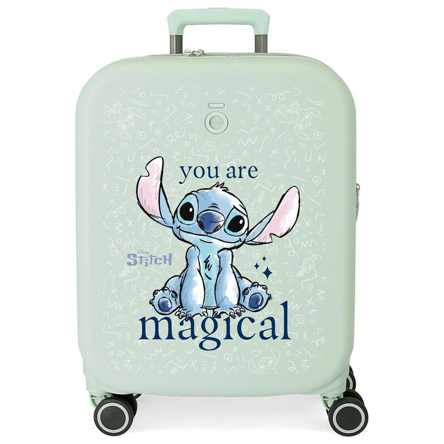 Disney Stitch You Are Magical ABS trolley suitcase 55cm product photo