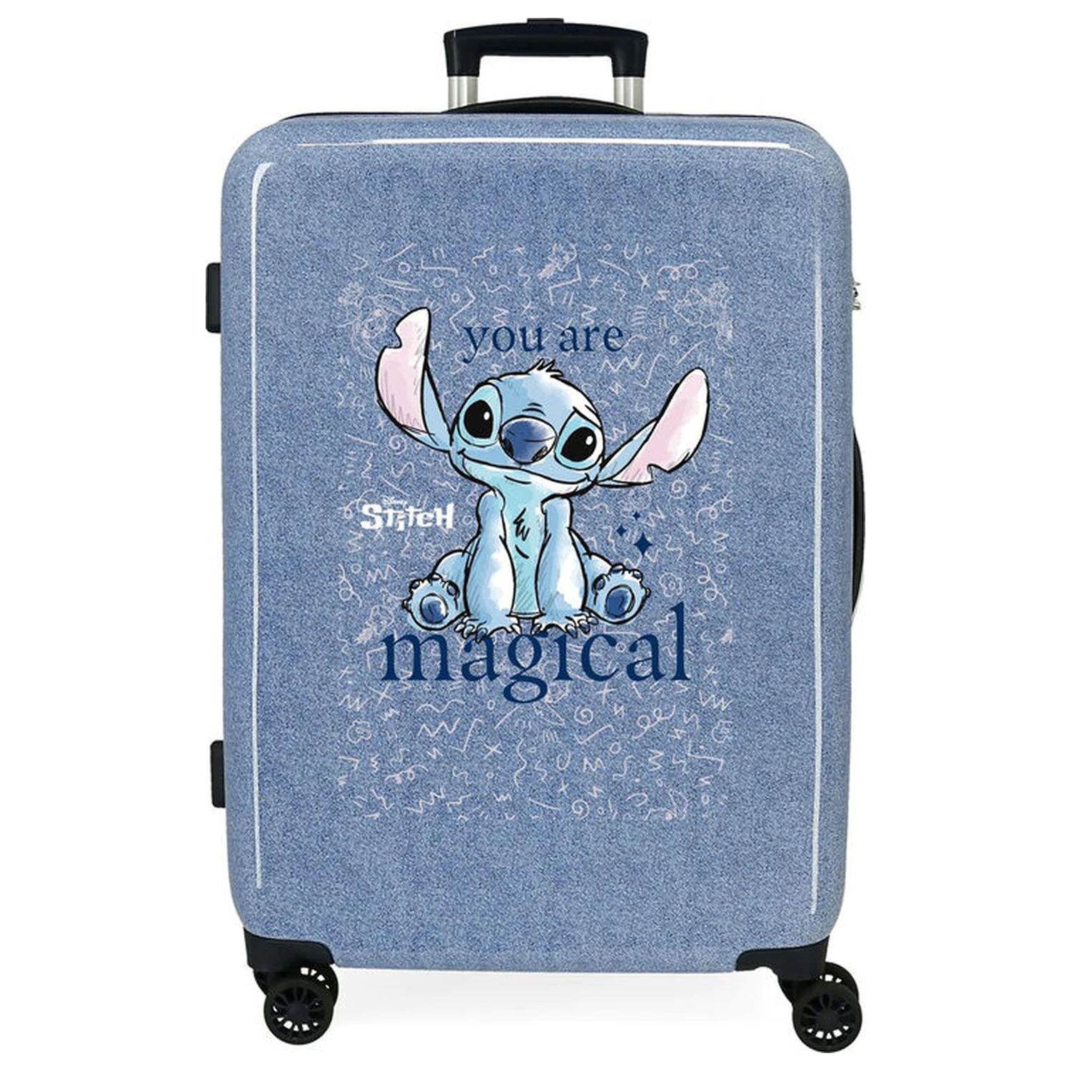 Disney Stitch You Are Magical ABS trolley suitcase 65cm product photo