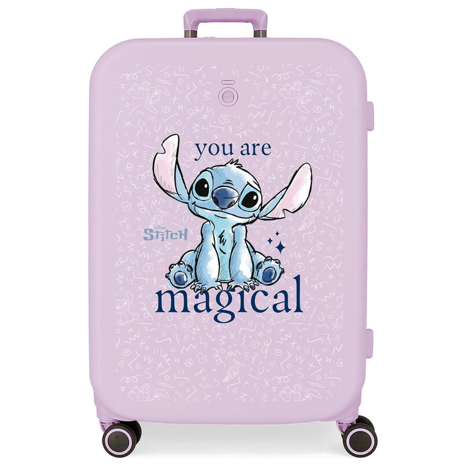 Disney Stitch You Are Magical ABS trolley suitcase 70cm product photo