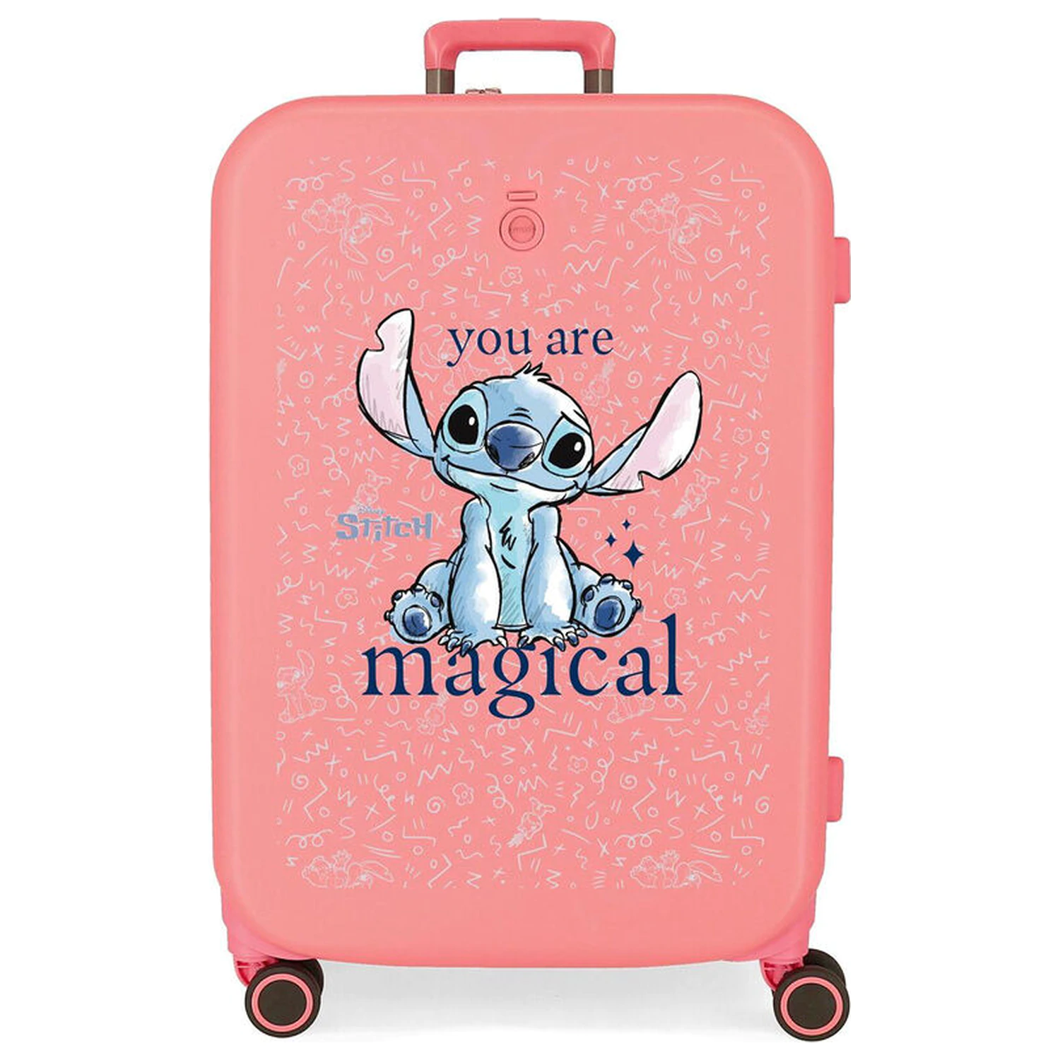 Disney Stitch You Are Magical ABS trolley suitcase 70cm product photo