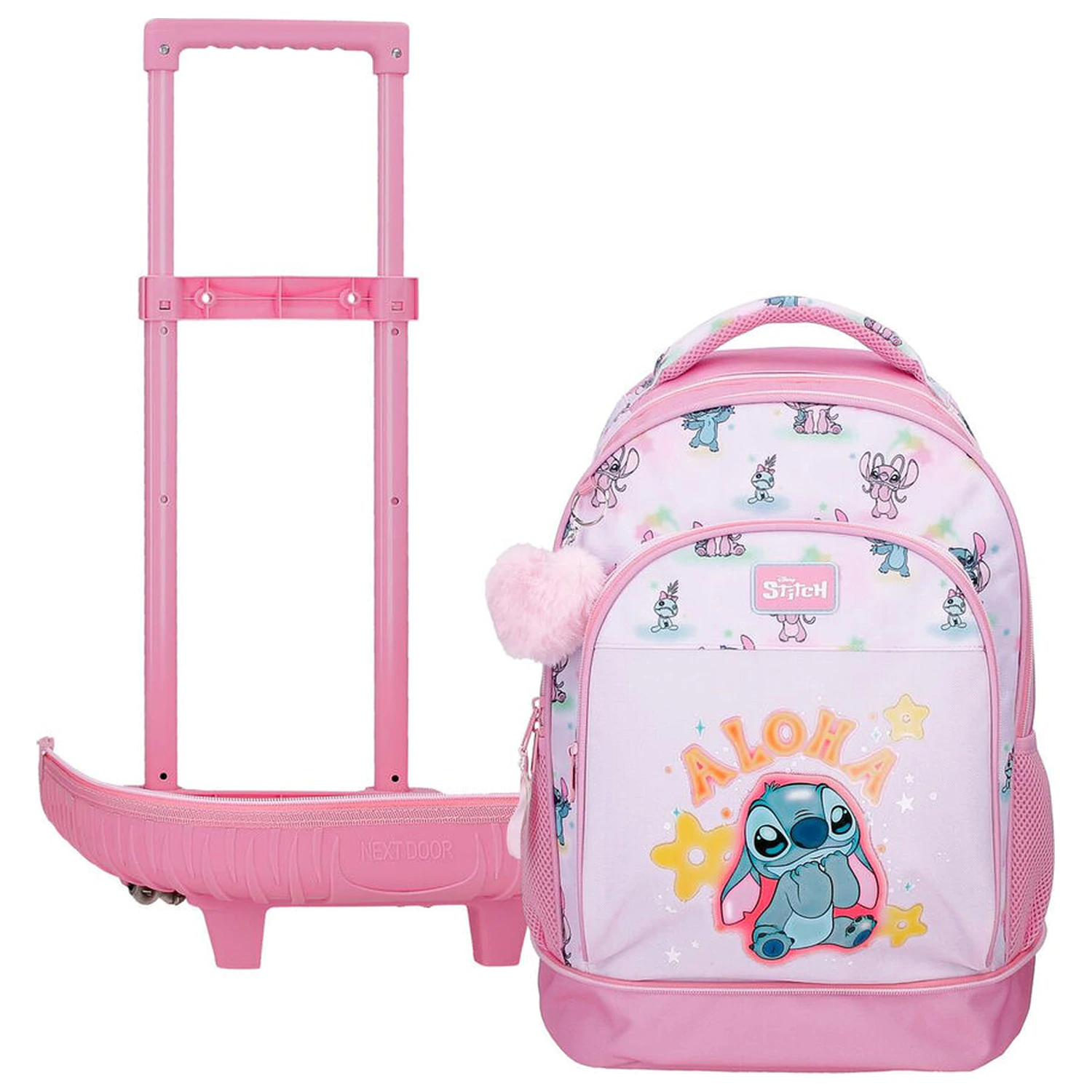 Disney Stitch You & Me extraible compact trolley 43cm product photo