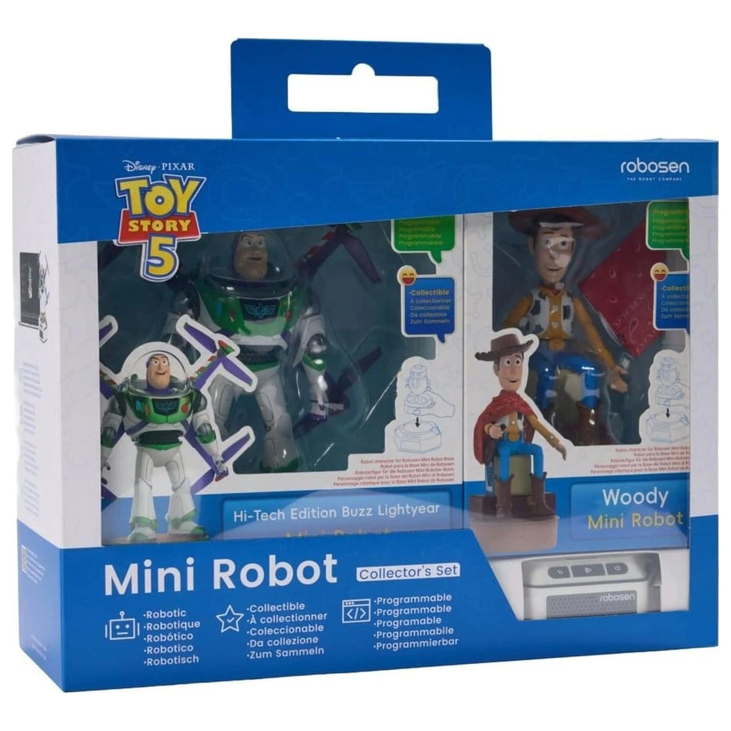 Disney Interactive Robot Toy Story 5 Set - Buzz Lightyear & Woody (Hi-Tech Edition) *German Version* product photo
