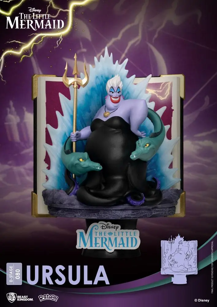 Disney Story Book Series D-Stage PVC Diorama Ursula New Version 15 cm product photo
