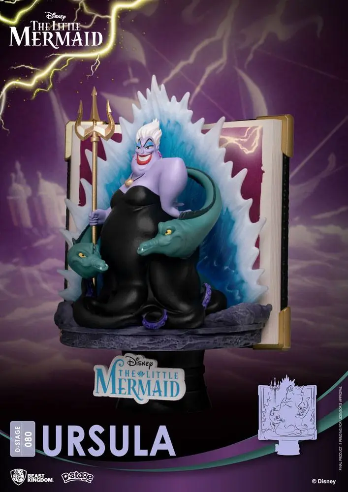 Disney Story Book Series D-Stage PVC Diorama Ursula New Version 15 cm product photo