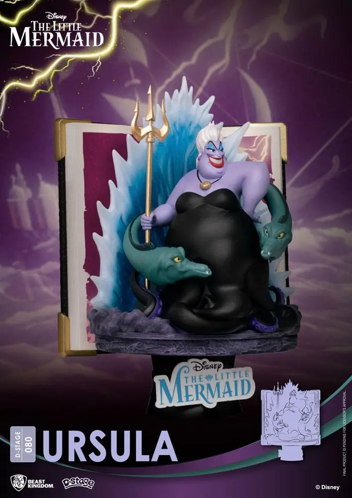 Disney Story Book Series D-Stage PVC Diorama Ursula New Version 15 cm product photo