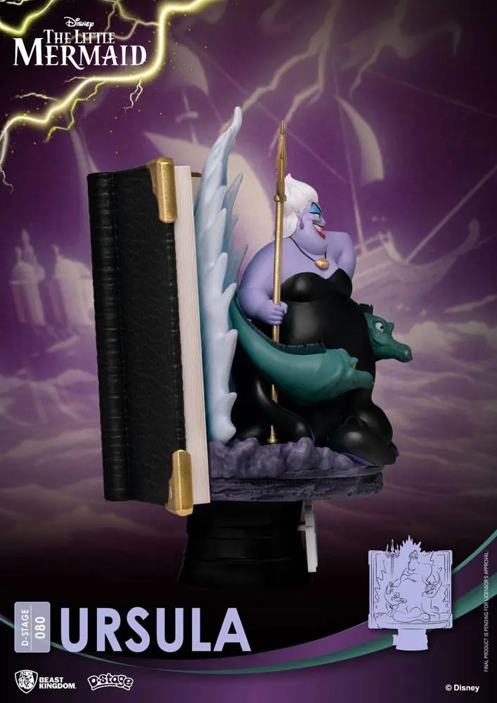Disney Story Book Series D-Stage PVC Diorama Ursula New Version 15 cm product photo