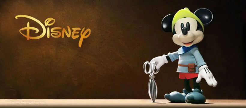 Disney Supersize Vinyl Figure Brave Little Tailor Mickey Mouse 40 cm product photo