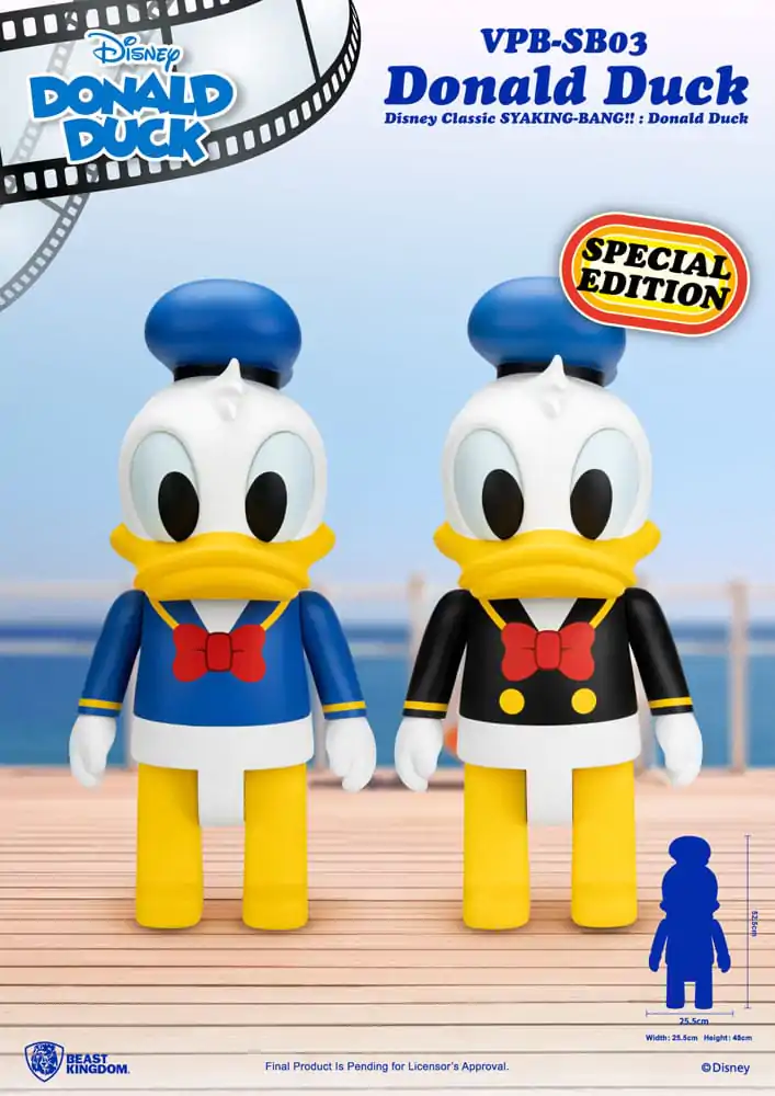 Disney Syaing Bang Vinyl Bank Mickey and Friends Donald Duck 53 cm product photo