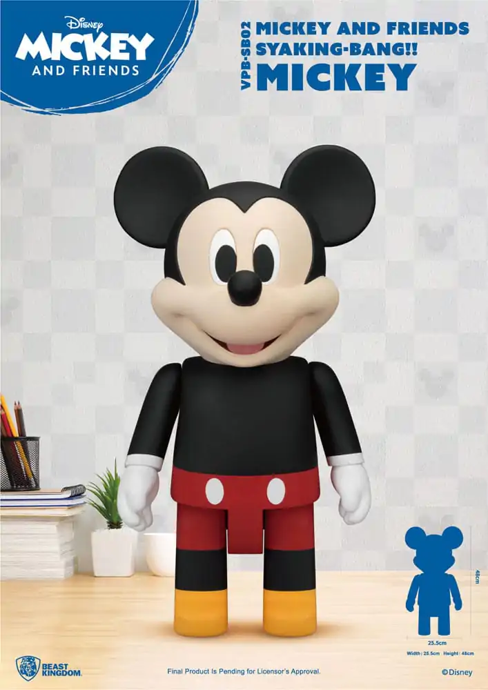 Disney Syaing Bang Vinyl Bank Mickey and Friends Mickey 48 cm termékfotó