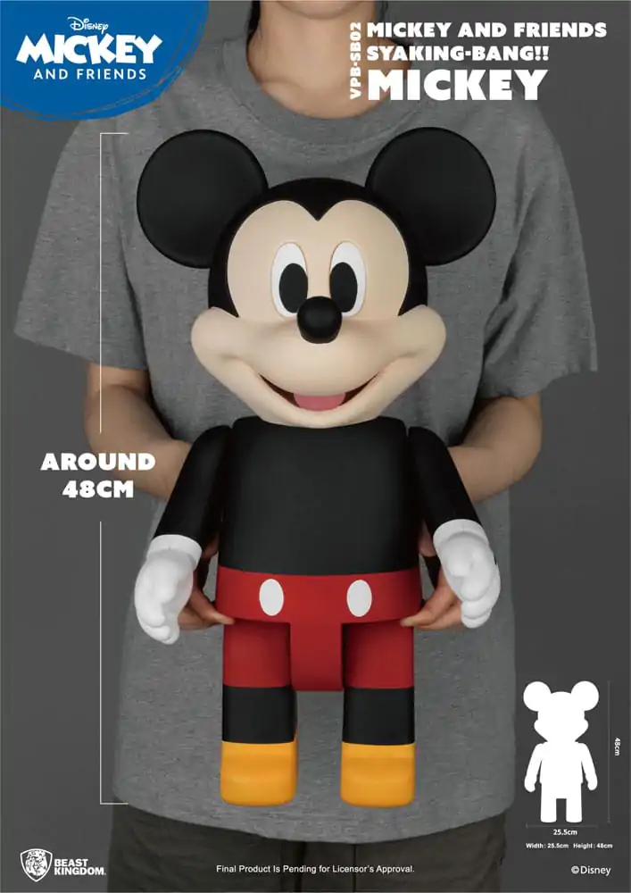 Disney Syaing Bang Vinyl Bank Mickey and Friends Mickey 48 cm termékfotó