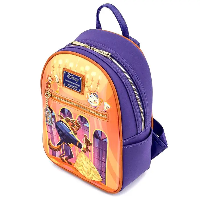 Loungefly Disney Beauty and the Beast Ballroom backpack 28cm product photo