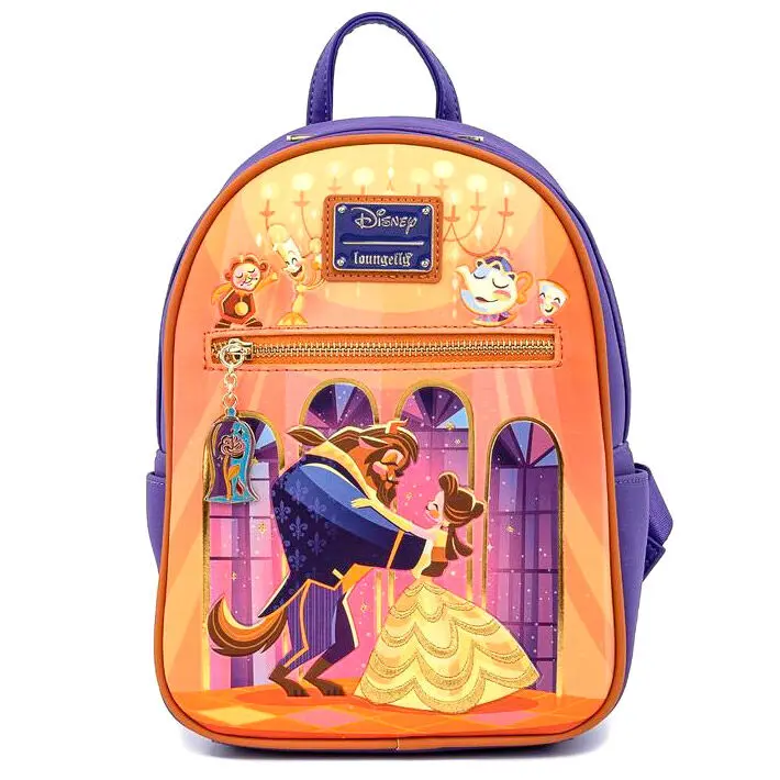 Loungefly Disney Beauty and the Beast Ballroom backpack 28cm product photo