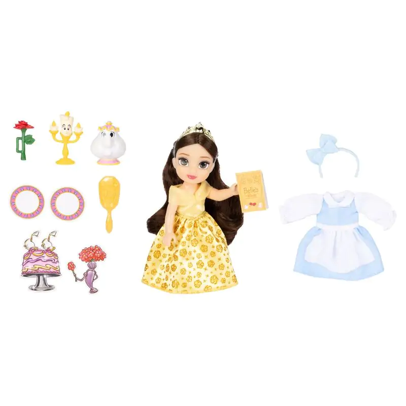 Disney Beauty and the Beast Belle doll 15cm product photo