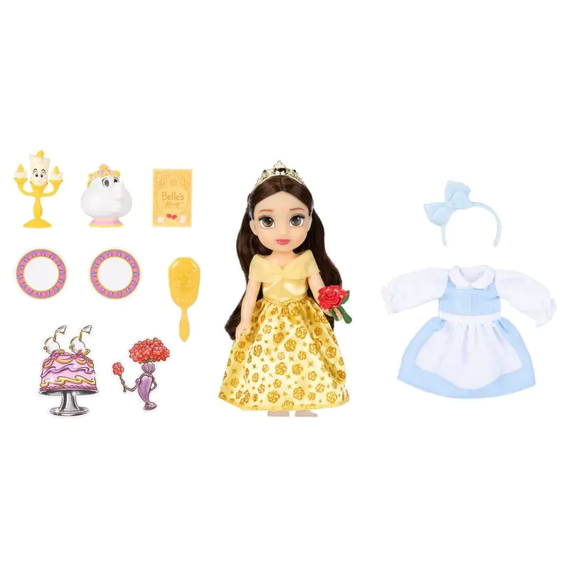 Disney Beauty and the Beast Belle doll 15cm product photo