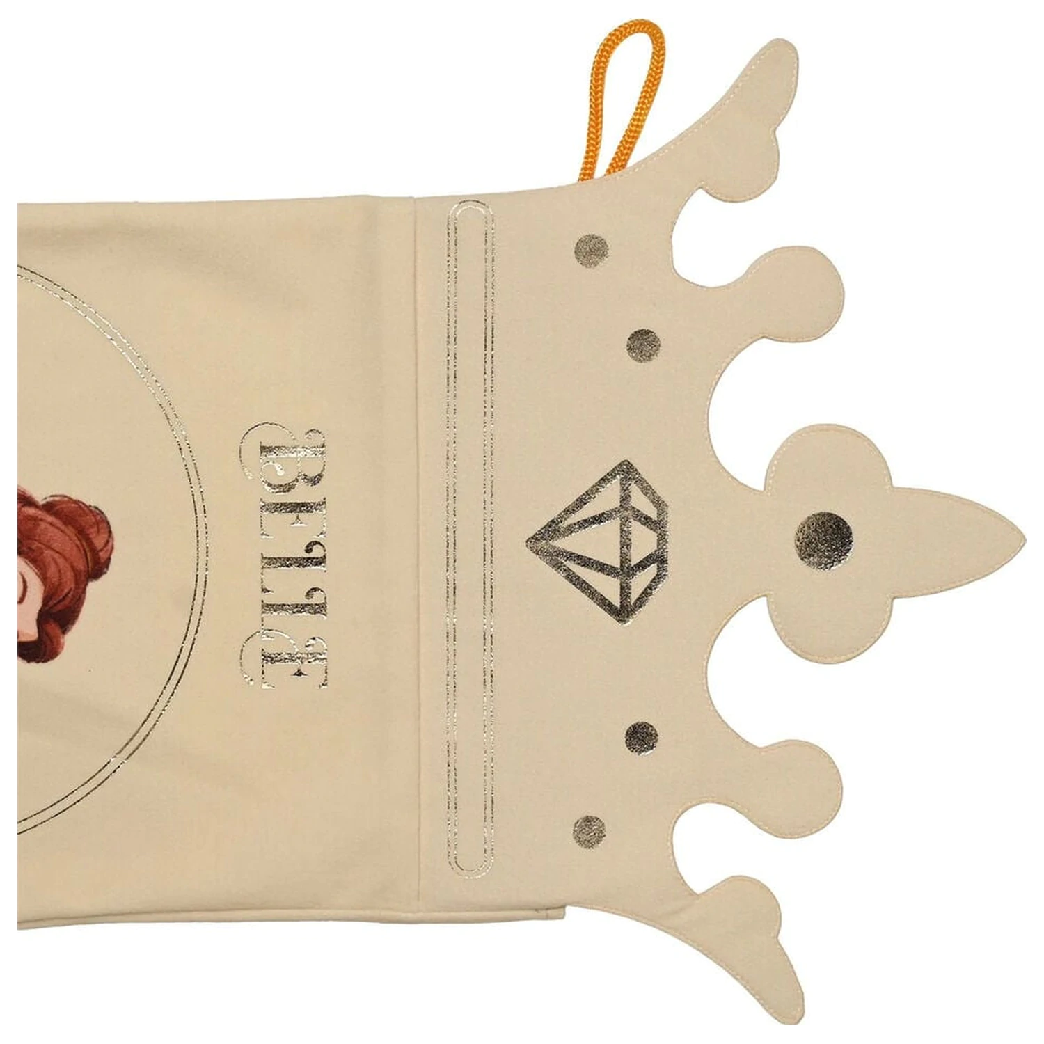 Disney Beauty and the Beast Belle Christmas stocking product photo