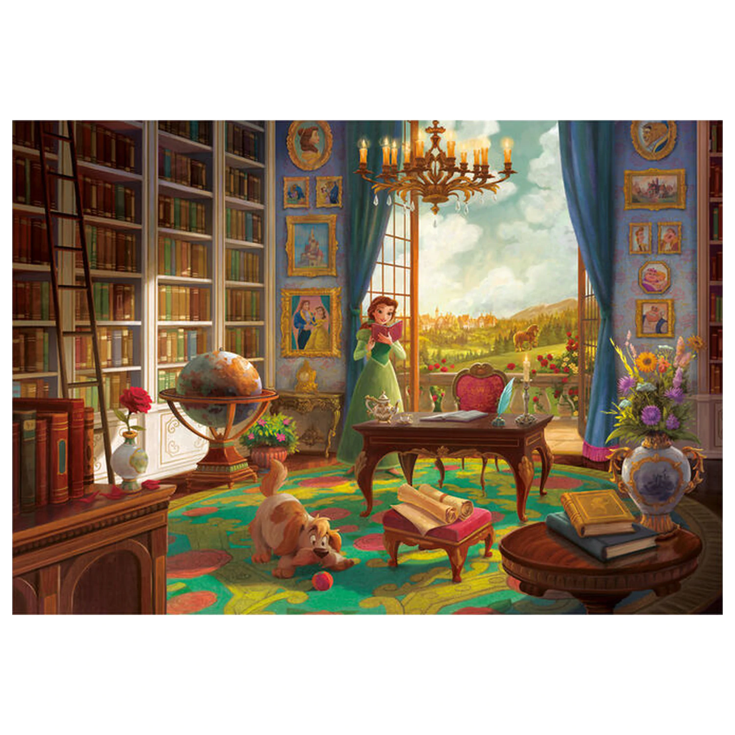 Disney Beauty and the Beast Belle puzzle 500pcs product photo