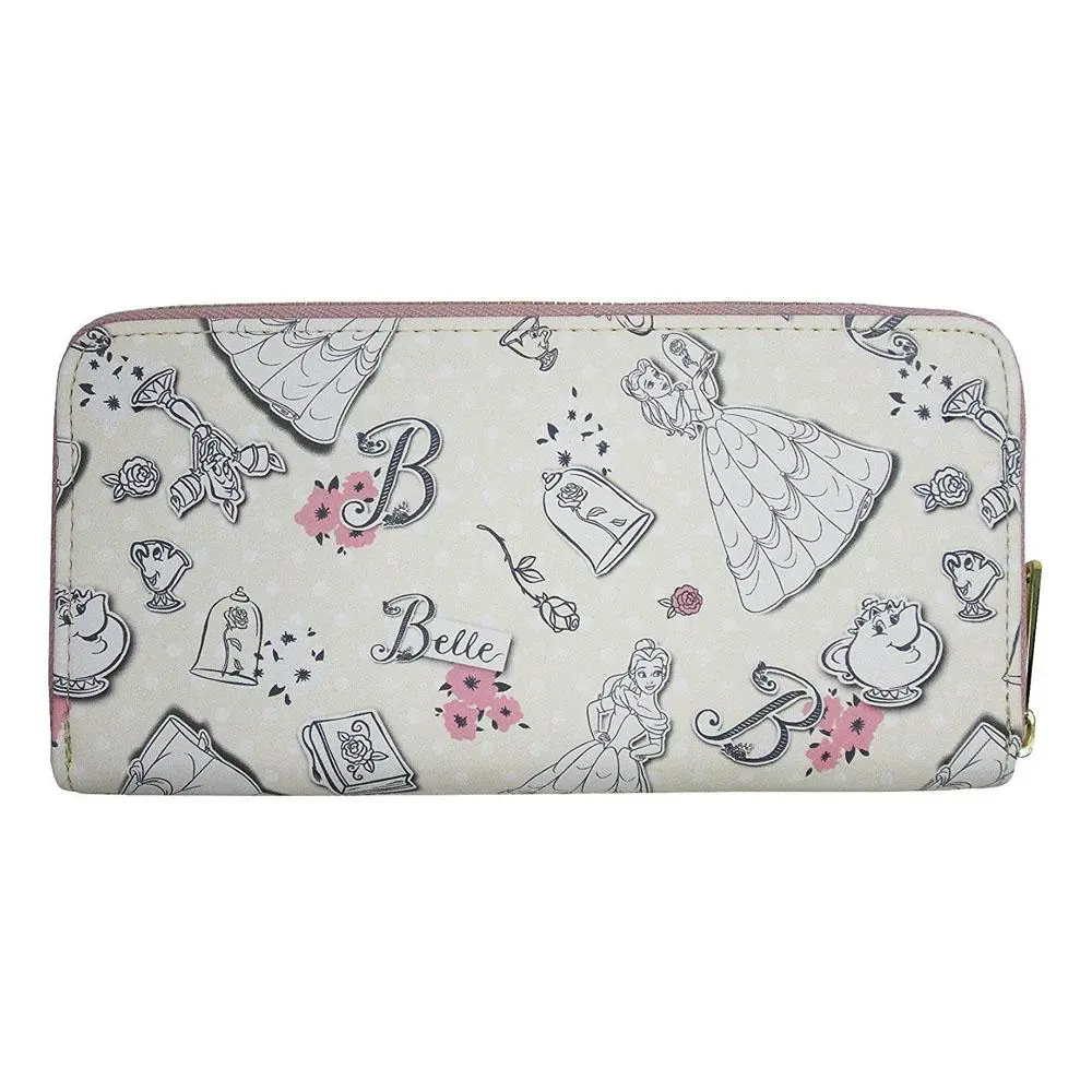 Disney by Loungefly Wallet Beauty and the Beast Creme heo Exclusive product photo