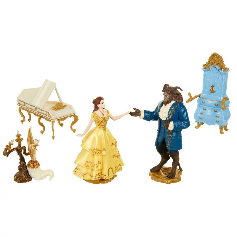 Disney Beauty and the Beast figurine set termékfotó