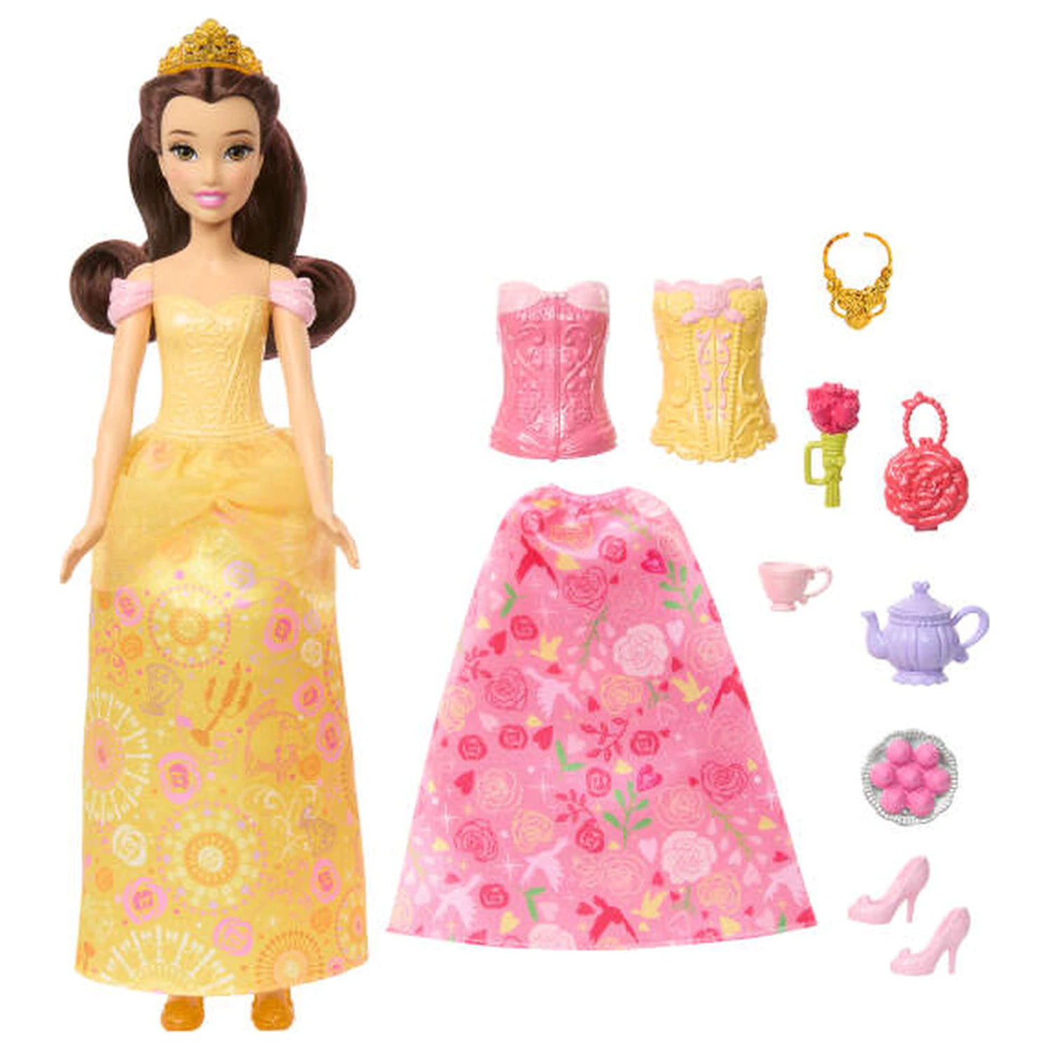 Disney Beauty and the Beast Magical Stories Belle doll product photo