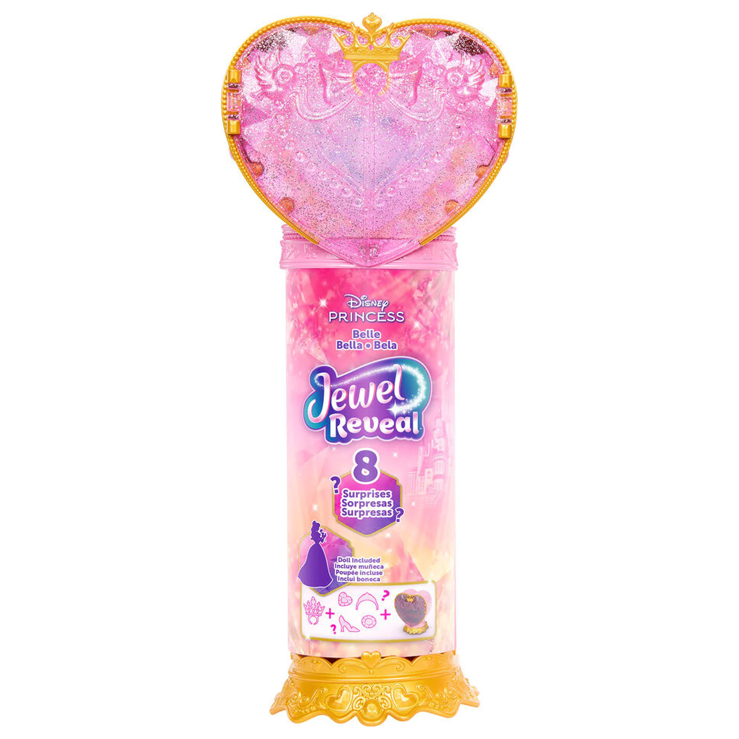 Disney Beauty and the Beast Reveal Belle doll product photo