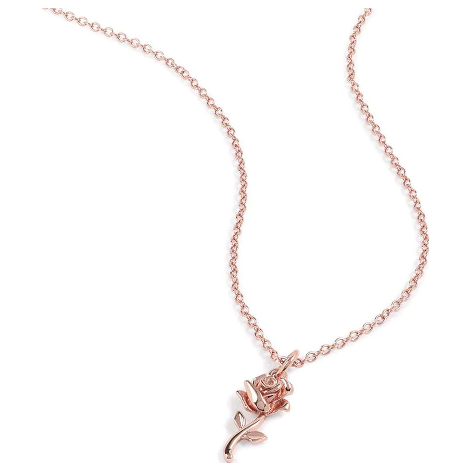 Disney Beauty and the Beast Rose necklace product photo