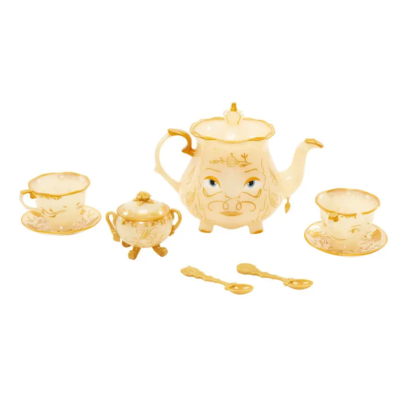 Disney Beauty and the Beast tea set product photo