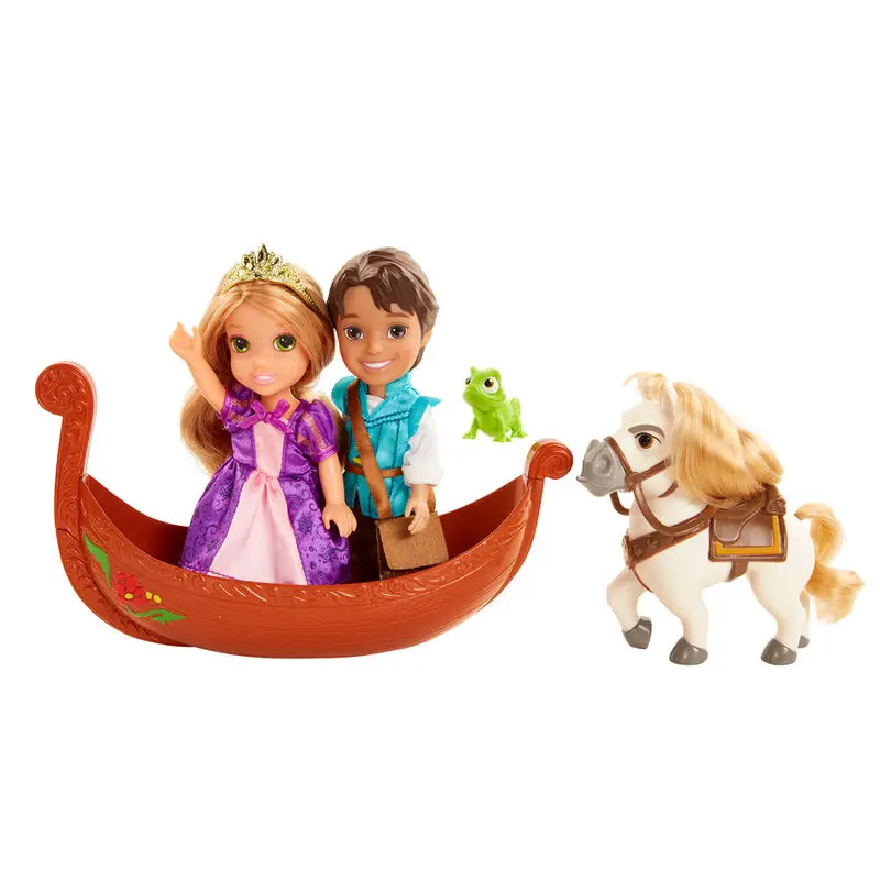 Disney Tangled Rapunzel + Flynn Doll 15cm product photo