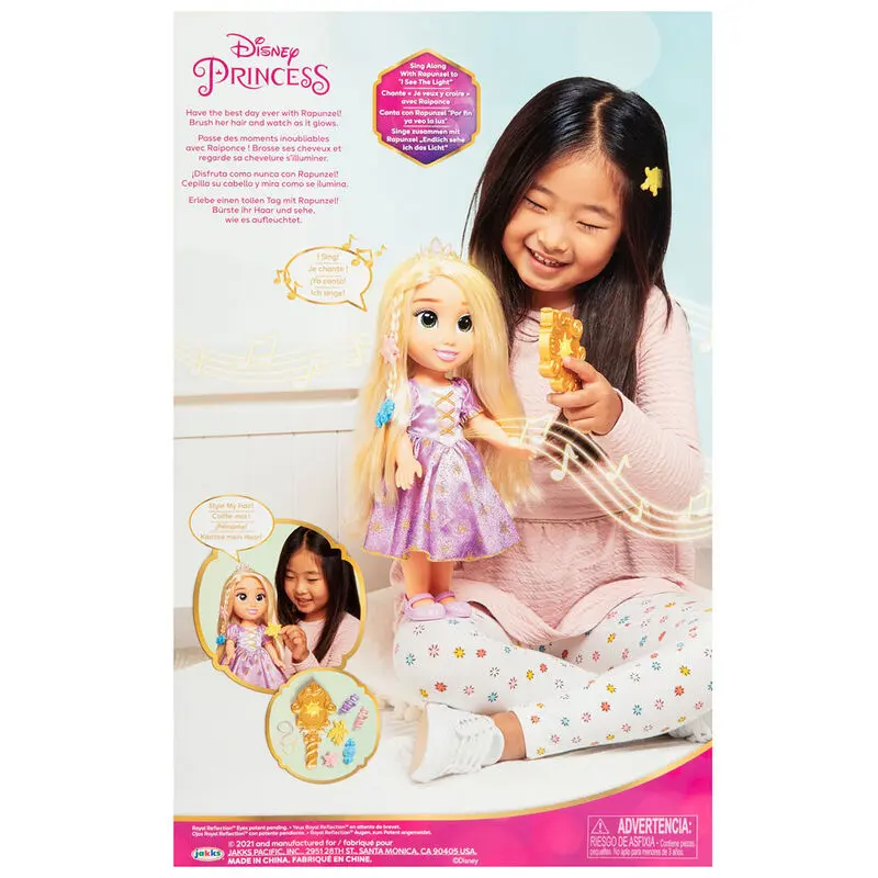 Disney Tangled Rapunzel musical doll 38cm product photo