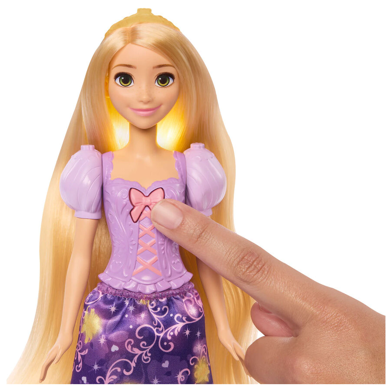 Disney Tangled Reveal Rapunzel doll product photo