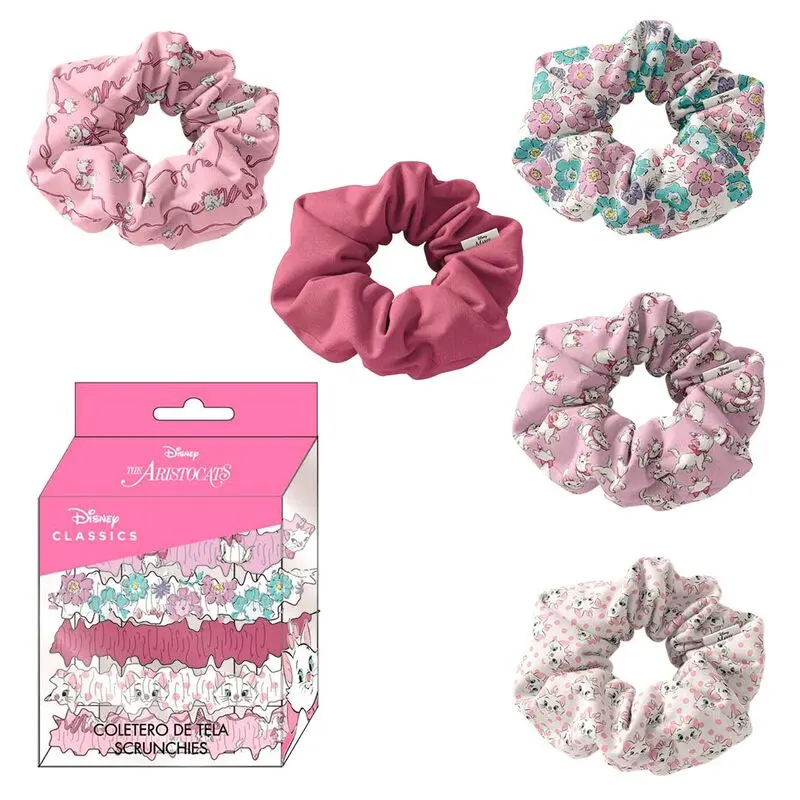 Disney The Aristocats Marie assorted blister 5 hair ties product photo