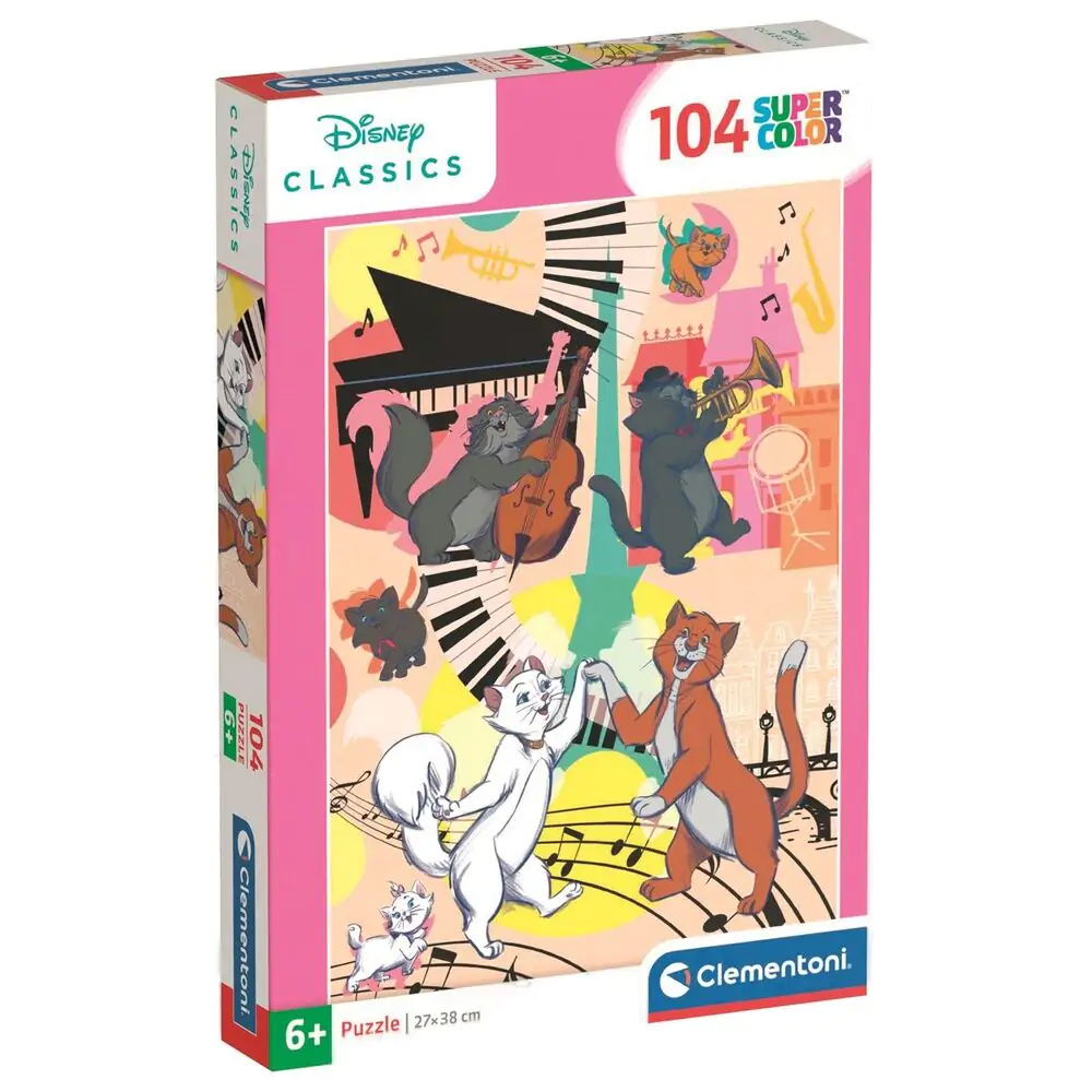 Disney The Aristocats puzzle 104pcs product photo