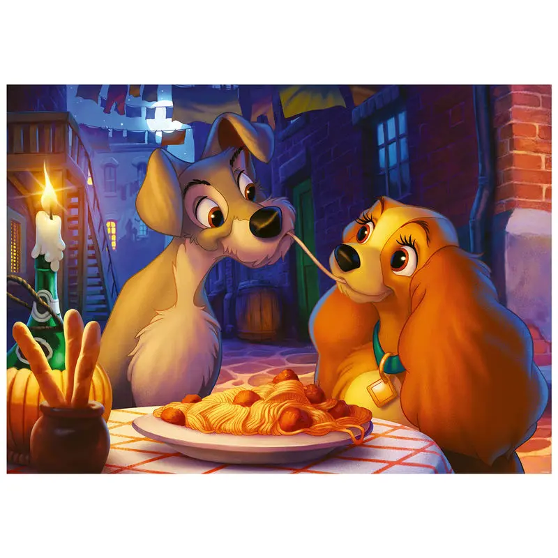 Disney Collector's Edition Jigsaw Puzzle Lady and the Tramp (1000 pieces) termékfotó