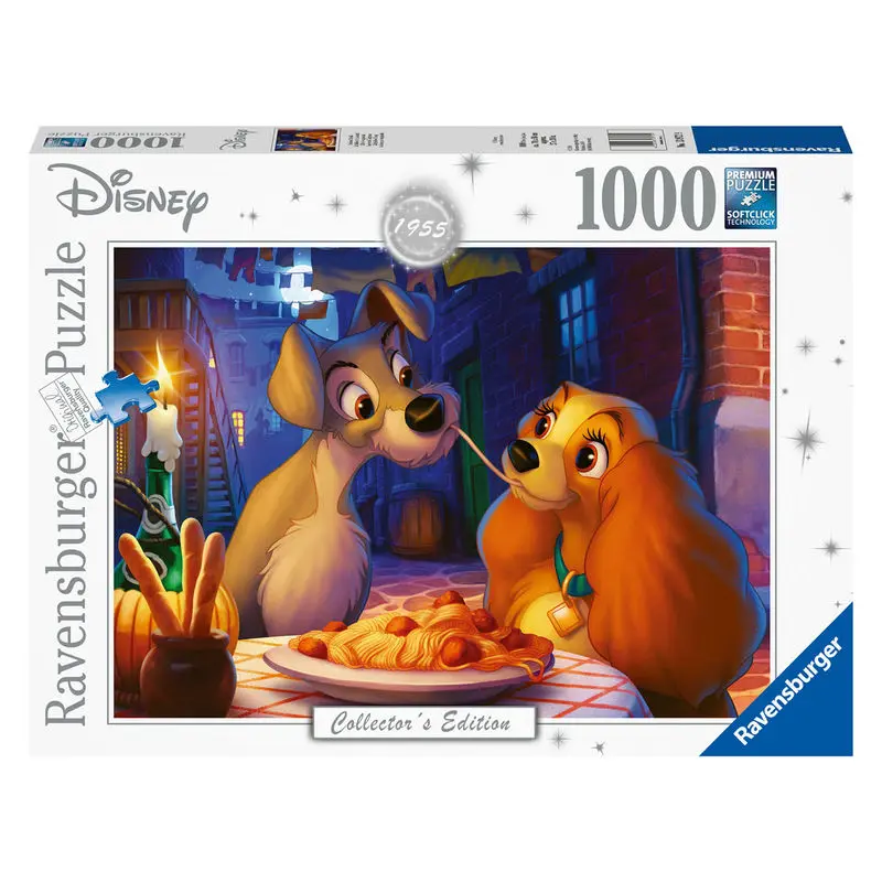 Disney Collector's Edition Jigsaw Puzzle Lady and the Tramp (1000 pieces) product photo