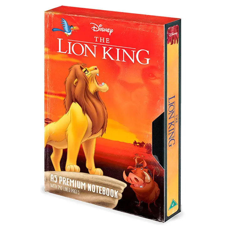 The Lion King Premium Notebook A5 Circle of Life VHS product photo