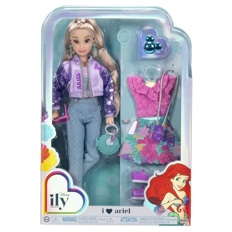 Disney The Little Mermaid Ariel ily 4Ever Fashion doll 28cm termékfotó