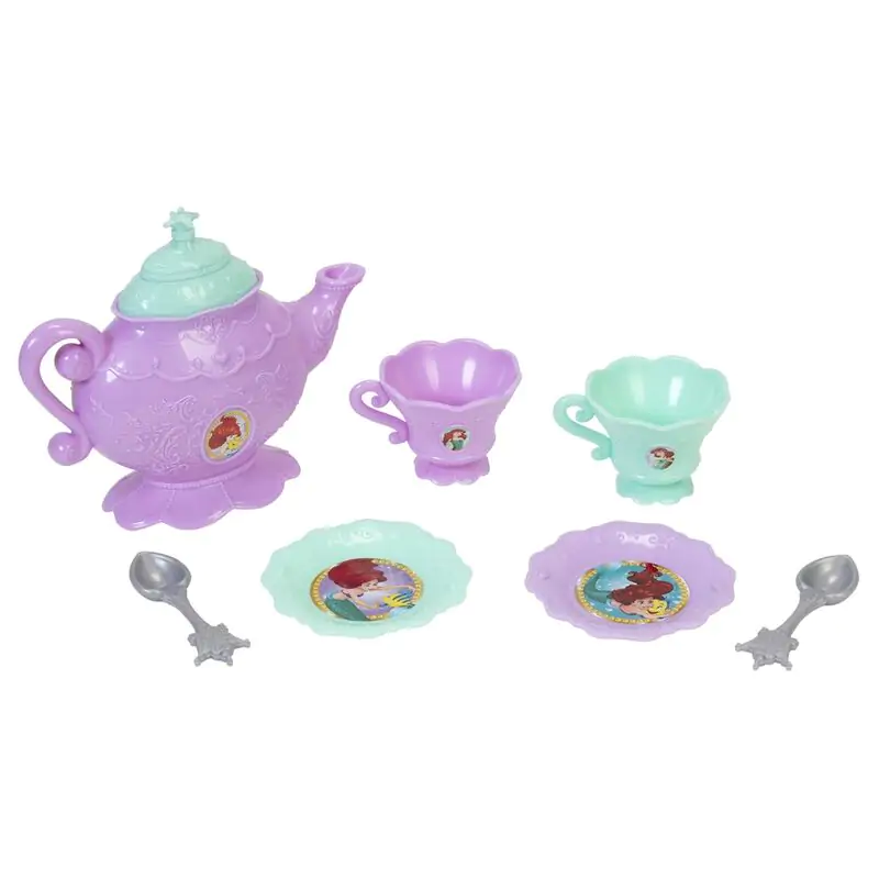 Disney The Little Mermaid Tea set Ariel doll 35cm product photo