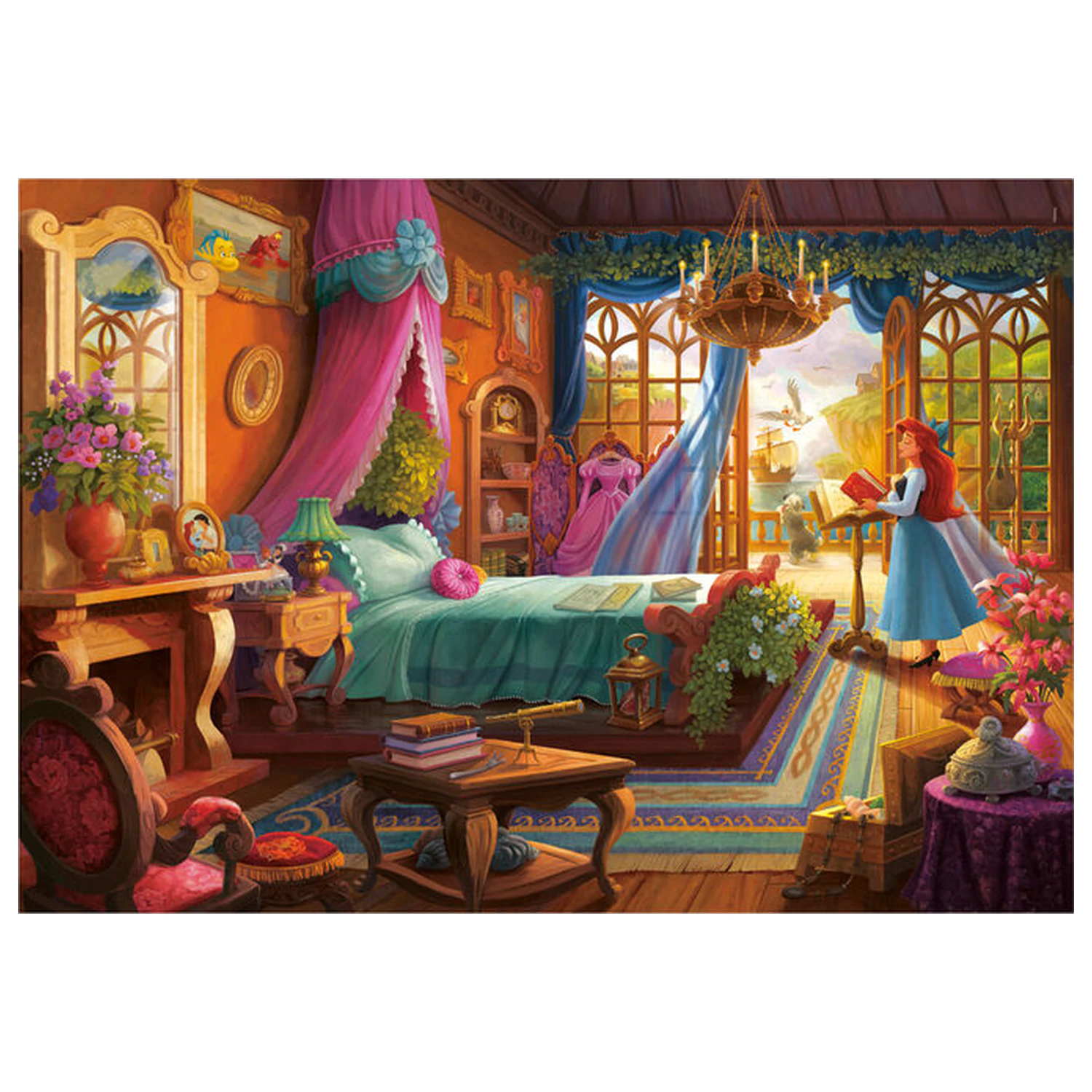 Disney The Little Mermaid Ariel puzzle 500pcs product photo