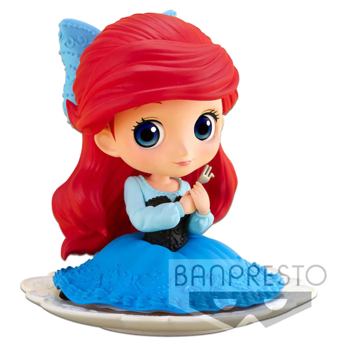 Disney The Little Mermaid Ariel Q Posket figure 9cm product photo