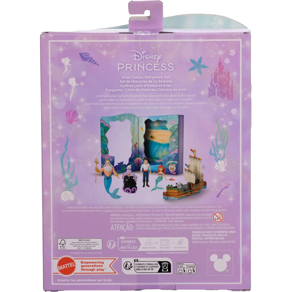 Disney The Little Mermaid Classic Storybook set product photo