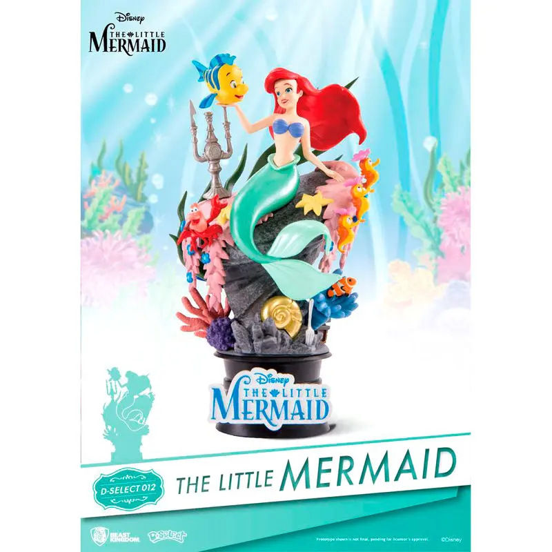 The Little Mermaid D-Select PVC Diorama 15 cm termékfotó