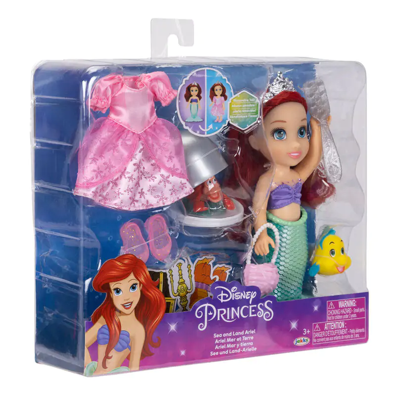 Disney The Little Mermaid Land and Sea Ariel doll 15cm product photo