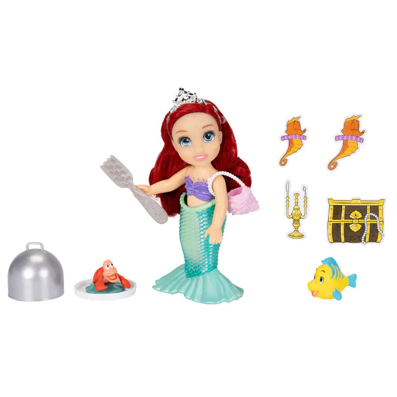 Disney The Little Mermaid Land and Sea Ariel doll 15cm termékfotó