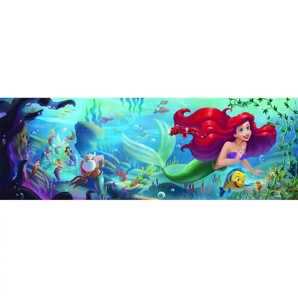 Disney The Little Mermaid Panorama puzzle 1000pcs product photo