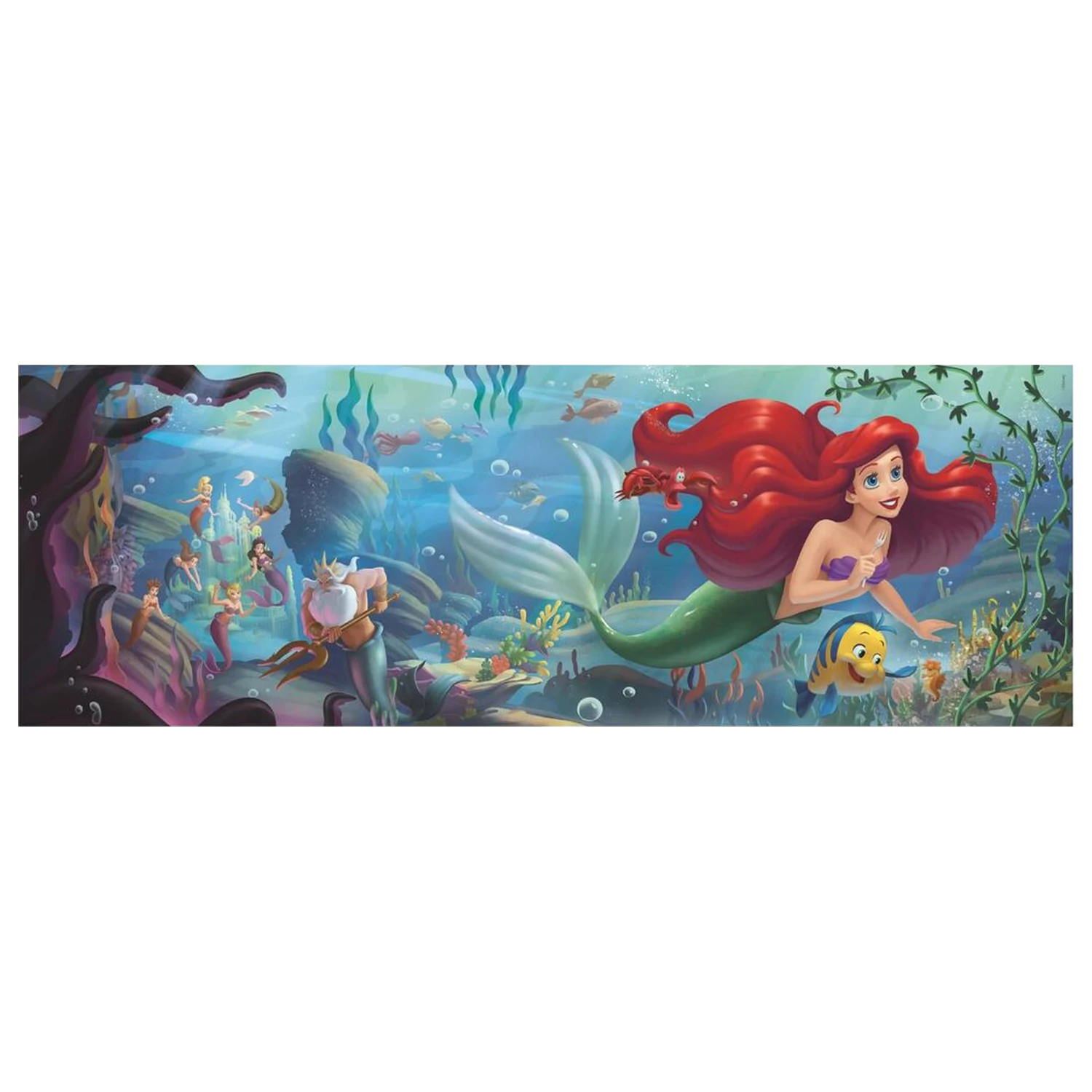 Disney The Little Mermaid Panorama puzzle 1000pcs product photo