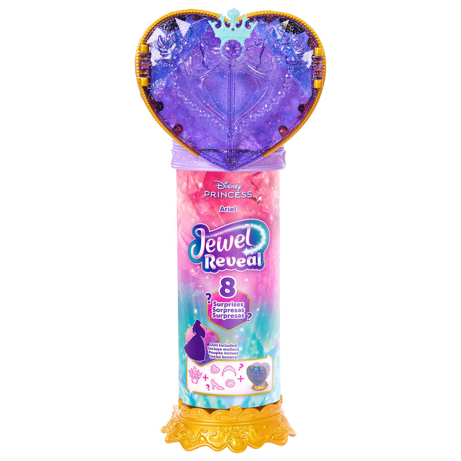 Disney The Little Mermaid Reveal Ariel doll product photo