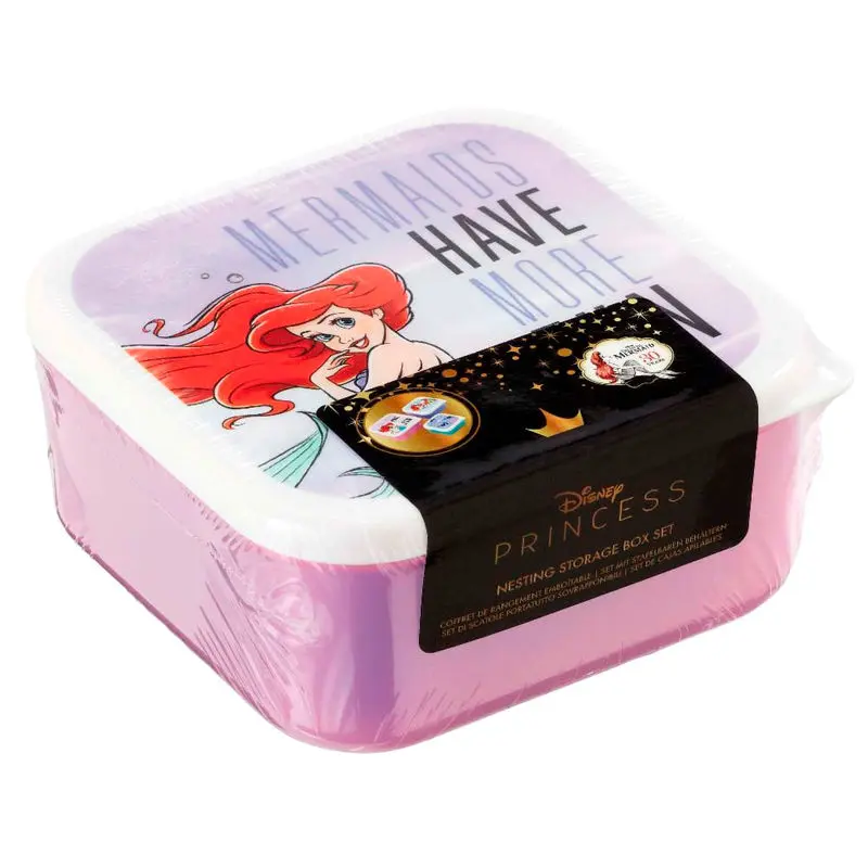 Disney The Little Mermaid storage set product photo