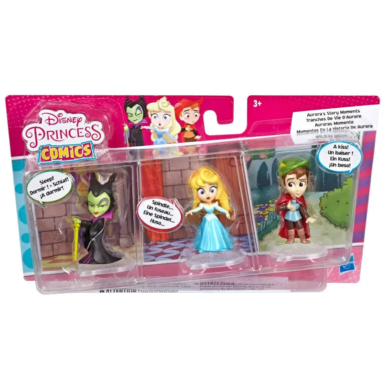Disney The Sleeping Beauty set 3 figures 6cm product photo