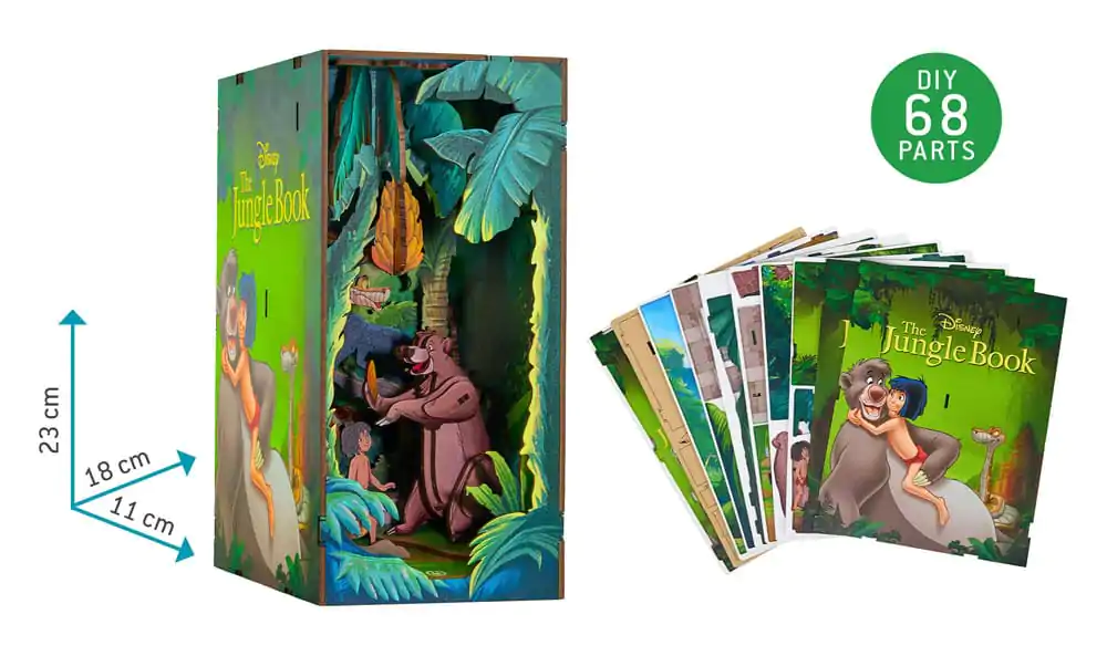 Disney Tiny Adventures Book Nook Mini Diorama The Jungle Book 23 cm product photo